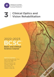 Capa do artigo 2022-2023 Basic And Clinical Science Course, Section 03: Clinical Optics And Vision Rehabilitation Print