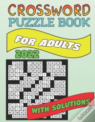 2022 Crossword Puzzle Book For Adults