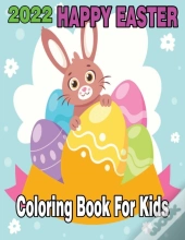 2022 Happy Easter Coloring Book For Kids