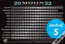 2022 Moon Calendar Card (5 Pack)