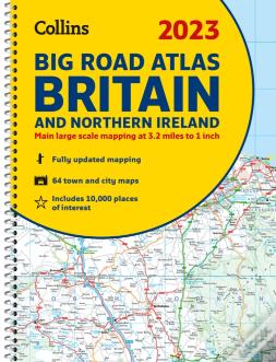 2023 Collins Big Road Atlas Britain
