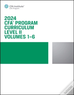 Capa do artigo 2024 Cfa Program Curriculum Level Ii Box Set, Volumes 1 - 6