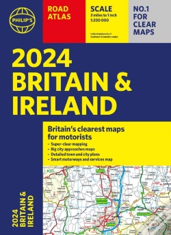 Capa do artigo 2024 Philip'S Road Atlas Britain And Ireland