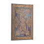 2026 Blue Luxe (Luxe Design) Maxi 12-Month Horizontal Hardcover Flexi Dayplanner 2026 (Elastic Band Closure) - Preview