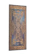2026 Blue Luxe (Luxe Design) Maxi 12-Month Vertical Hardcover Flexi Dayplanner 2026 (Elastic Band Closure)