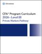 2026 Cfa Program Curriculum Level Iii Private Markets Pathway Box Set - Preview
