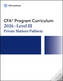 Capa do artigo 2026 Cfa Program Curriculum Level Iii Private Markets Pathway Box Set