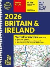 Capa do artigo 2026 Philipâ€™S Road Atlas Britain & Ireland