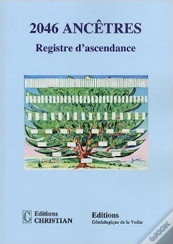 Capa do artigo 2046 Ancêtres ; Registre D'Ascendance