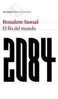 2084. El Fin Del Mundo