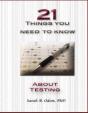 21 Things You Need To Know About Testing Workbook - Preview