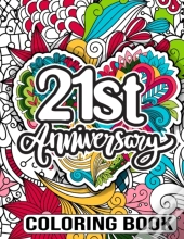 21st Anniversary Coloring Book