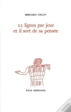 Capa do artigo 22 Lignes Par Jour Et Il Sort De Sa Pensée
