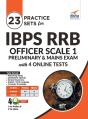 23 Practice Sets For Ibps Rrb Officer Scale 1 Preliminary & Mains Exam With 4 Online Tests 4th Edition - Preview