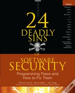 Capa do artigo 24 Deadly Sins Of Software Security: Programming Flaws And How To Fix Them