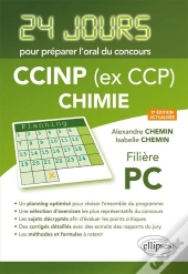 24 Jours : Chimie ; Ccinp (Ex Ccp) ; Filière Pc (2e Édition)