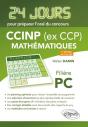 24 Jours : Mathématiques ; Ccinp (Ex Ccp) ; Pc (2e Édition) - Preview