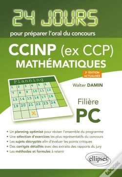 Capa do artigo 24 Jours : Mathématiques ; Ccinp (Ex Ccp) ; Pc (2e Édition)