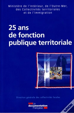 Capa do artigo 25 Ans De Fonction Publique Territoriale