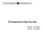 25 Crosswords To Start Your Day - Preview