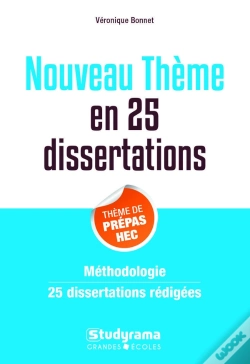 Capa do artigo 25 Dissertations ; Thème De Prépa Hec