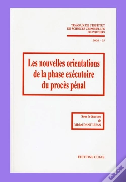 Capa do artigo 25. Les Nouvelles Orientations De La Phase Executoire Du Proces Penal