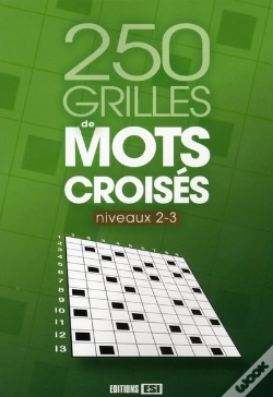 Capa do artigo 250 Grilles De Mots Croisés, Niveau 2-3