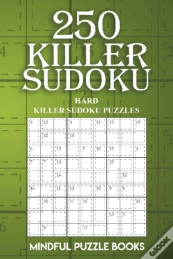 Capa do artigo 250 Killer Sudoku: Hard Killer Sudoku Pu