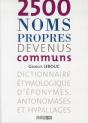 2500 Noms Propres Devenus Communs - Preview
