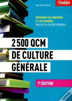 Capa do artigo 2500 Qcm De Culture Générale (7e Édition)