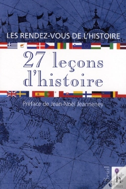 Capa do artigo 27 Leçons D'Histoire