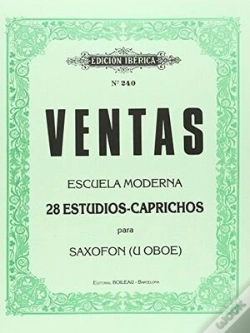Capa do artigo 28 Estudios-Caprichos Para Saxofón U Oboe