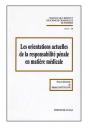 28, Les Orientations Actuelles De La Responsabilite Penale En Matiere Medicale - Preview
