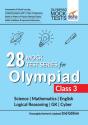 28 Mock Test Series For Olympiads Class 3 Science, Mathematics, English, Logical Reasoning, Gk & Cyber 2nd Edition - Preview