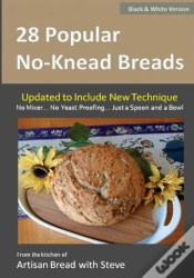 Capa do artigo 28 Popular No-Knead Breads (B&W Version)