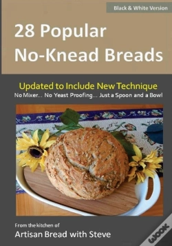 Capa do artigo 28 Popular No-Knead Breads (B&W Version)