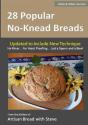 28 Popular No-Knead Breads (B&W Version) - Preview
