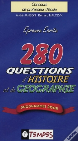 Capa do artigo 280 Questions D'Histoire Et De Geographie
