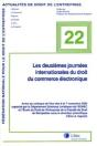 2e Journees Internationale Du Droit Du Commerce Electronique - Preview