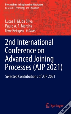 Capa do artigo 2nd International Conference On Advanced Joining Processes (Ajp 2021)