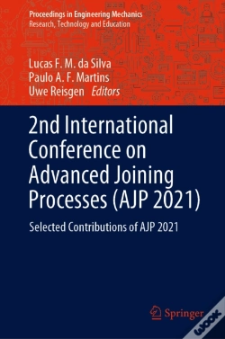 Capa do artigo 2nd International Conference On Advanced Joining Processes (Ajp 2021)