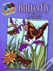 Capa do artigo 3-D Coloring Book - Butterfly Designs