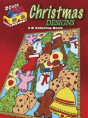 3-D Coloring Book - Christmas Designs - Preview