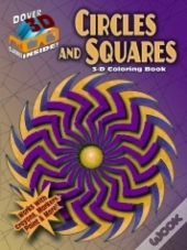 3-D Coloring Book - Circles And Squares