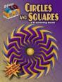 3-D Coloring Book - Circles And Squares - Preview