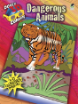 3-D Coloring Book - Dangerous Animals - Preview