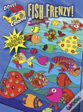 3-D Coloring Book - Fish Frenzy!