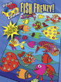 3-D Coloring Book - Fish Frenzy! - Preview