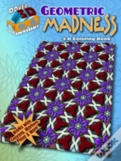 3-D Coloring Book - Geometric Madness