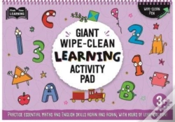 Capa do artigo 3+ Giant Wipe-Clean Learning Activity Pad